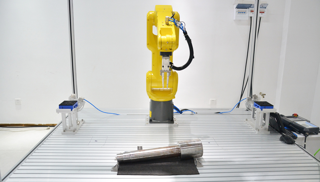 3D视觉引导活塞杆正反抓取，点云识别效果好